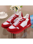 Louis Vuitton LV Runaway Sneaker For Women and Men Red 2019