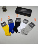 Nike Logo Cotton Socks 5 Colors 2021