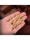 Valentino VLogo Earrings Gold 2021 28