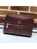 Gucci Leather Ophidia Small Belt Bag 517076 Burgundy 2019