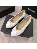 Chanel Quilting Lambskin Leather Ballerinas Black 2019 