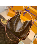 Louis Vuitton Graceful MM Monogram Canvas Hobo Bag M40353 Apricot 2021