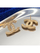 Chanel Crystal CC Earrings 45 2020