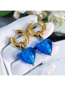 Love Short Earrings Blue 2021 63