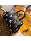 Louis Vuitton Speedy 25 Bag in Gaint Monogram Leather M58947 Black 2021