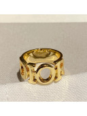 Dior Ring Shiny Gold 2021 46