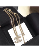 Chanel Pearl CC Pendant Neckalce 2019