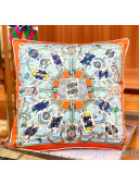 Hermes Throw Pillow 40x40cm H2082424 White 2020