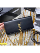 Saint Laurent Kate 99 Tassels Shoulder Bag 604276 Black 2020（Top Quality）