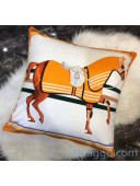 Hermes Throw Pillow 60x60cm H2082427 White 2020