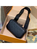 Louis Vuitton Horizon Strap Clutch M20439 in Black  Monogram Leather 2021