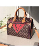 Louis Vuitton Transformed Damier Canvas Trompe l’oeil Speedy 25 Bag M52249 2019