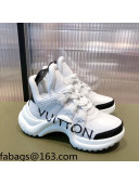 Louis Vuitton LV Archlight Leather Sneakers White 2021 112461