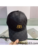 Balenciaga Baseball Hat Black 2022 0310146