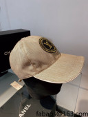 Louis Vuitton LV Patch Canvas Baseball Hat Gold 2022 031103