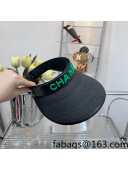 Chanel Visor Hat Black/Green 2022 0401113