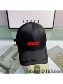 Gucci Canvas Baseball Hat Black 2022 040209