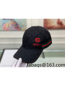 Gucci GG Canvas Baseball Hat Black 2021 64