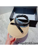 Loewe Straw Visor Hat Beige 2022 033151