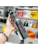 Prada Water Bottle, 500 ml Glazed Silver 2022 43