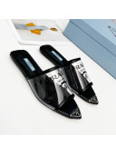 Prada TPU Flat Mules Transparent 2022 032384