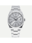 SUPER QUALITY – Rolex Datejust 126234 – Men: Dial Color – Silver, Bracelet - Stainless Steel, Case Size – 36mm, Max. Wrist Size - 6.75 inches