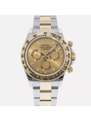 SUPER QUALITY – Rolex Daytona 116503 – Men: Dial Color – Champagne, Bracelet - Yellow Gold Plated, Stainless Steel, Case Size – 40mm, Max. Wrist Size - 7 inches