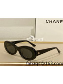 Chanel Sunglasses CH2262 Black 2022 032932