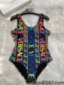 Versace Swimwear Black/Neon 2022 032925