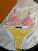 Louis Vuitton Swimwear Pink/Yellow 2022 032908