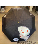 Chanel Coco Umbrella Black 2022 29