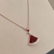 Bvlgari DIVAS’ DREAM Crystal Necklace Red 2022 12