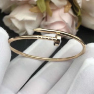 Cartier Yellow Gold Nologo Juste un Clou Bracelet , Small Model 07