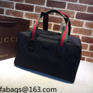 Gucci GG Canvas Duffle Bag 153240 Black 2022