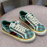 Gucci Tennis 1977 Sneakers in Blue Crystal GG Canvas 2022 17