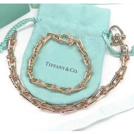 Tiffany & Co. Tiffany HardWear Link Bracelet Pink Gold 2020