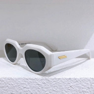 Bottega Veneta Sunglasses BV1031S White 2022