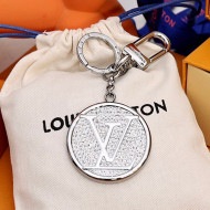 Louis Vuitton LV Circle Strass Bag Charm and Key Holder Silver 2021  