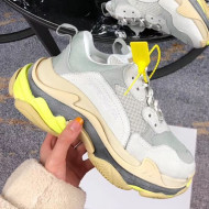 Balenciaga Triple S Sneakers Light Grey/Light Beige