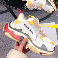 Balenciaga Triple S Sneakers Pink/Yellow