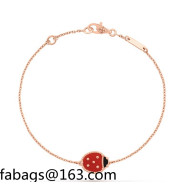 Van Cleef & Arpels Ladybug Bracelet Red 2022 54