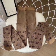 Gucci GG Knit Tights 08 Light Brown 2019