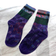 Gucci Flower Print Socks 2022 040184