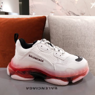 Balenciaga Triple S Sneakers White 2021 11 (For Women and Men)