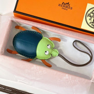 Hermes Lambskin Beetle Bag Charm 2022 06