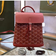 Goyard Alpin Mini Backpack Bag Red 2020