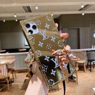 Louis Vuitton Glazed Monogram iPhone Case Gold 2021 1105132