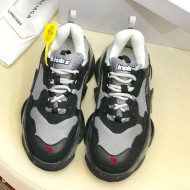 Balenciaga Triple S Sneakers Grey/Black 06 2020