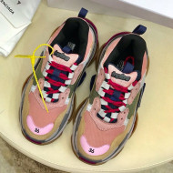 Balenciaga Triple S Sneakers Pink/Yellow 07 2020