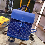 Goyard Alpin Mini Backpack Bag Blue 2020